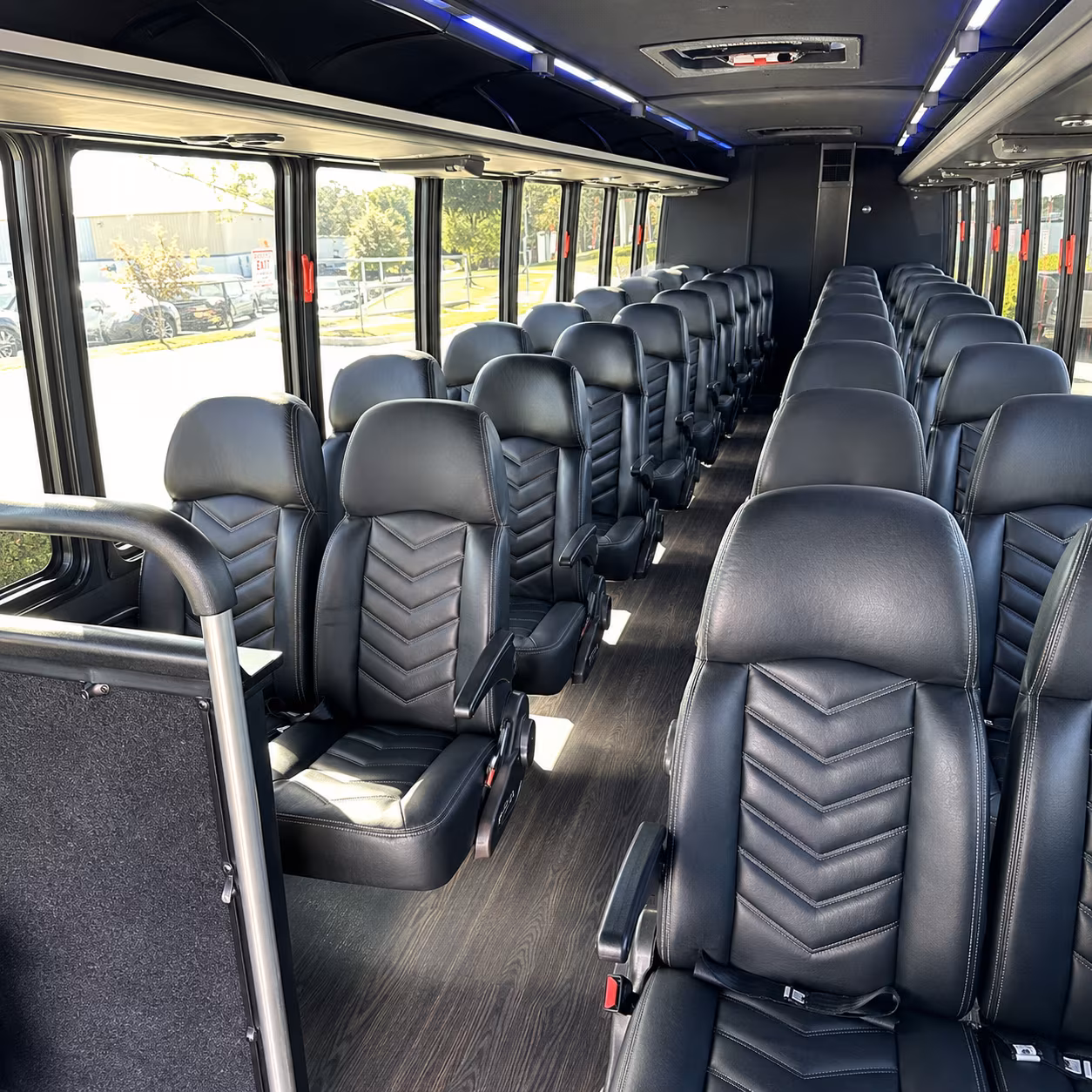 dallas 30 passenger minibus interior