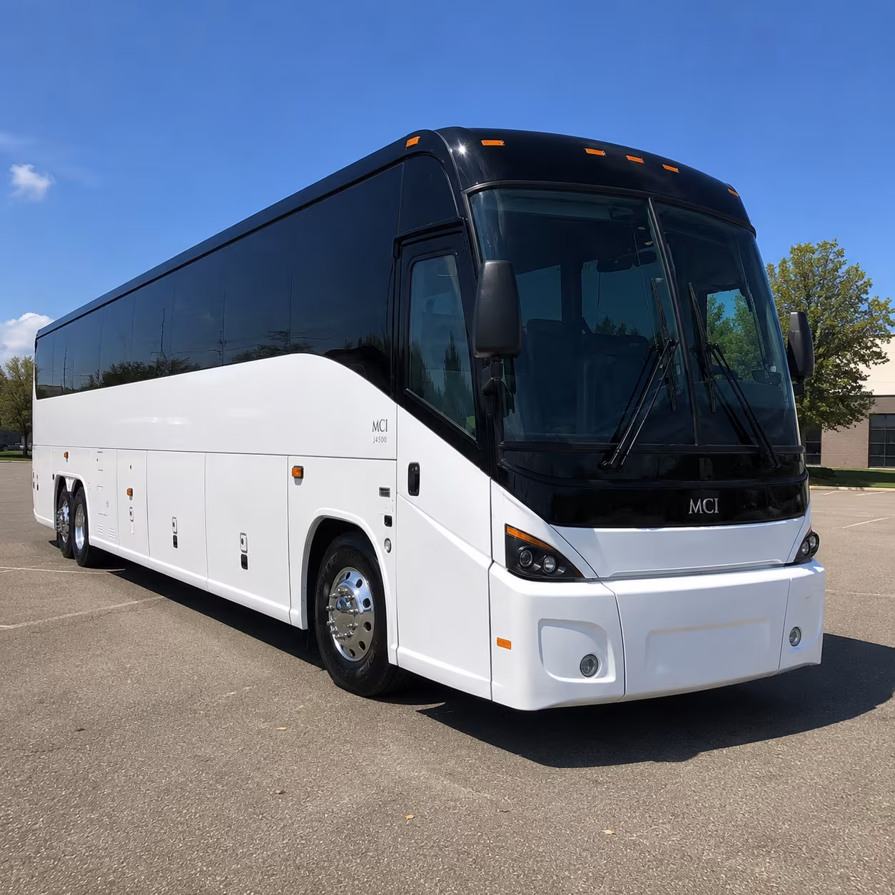 dallas 45 passenger charter bus