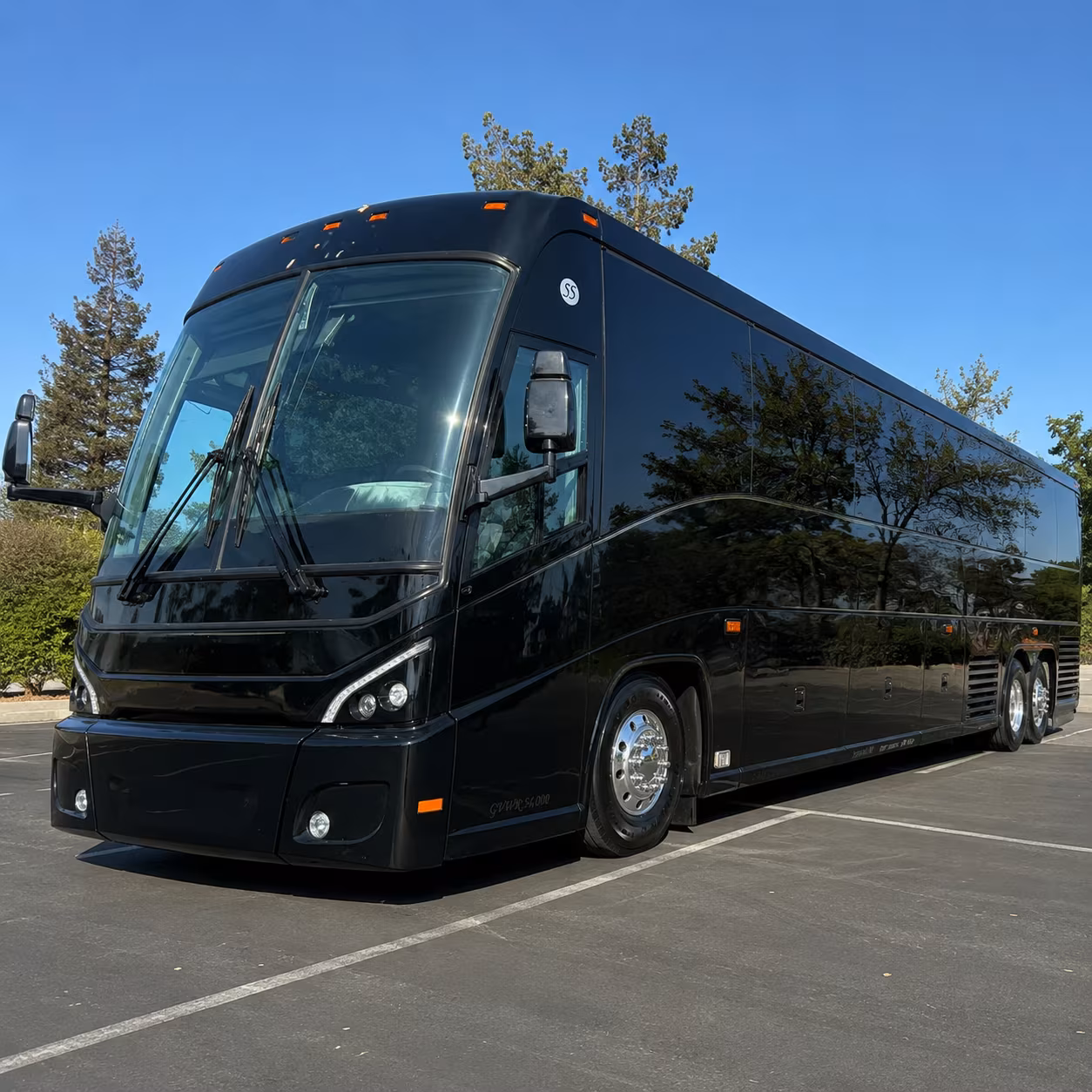 dallas charter bus