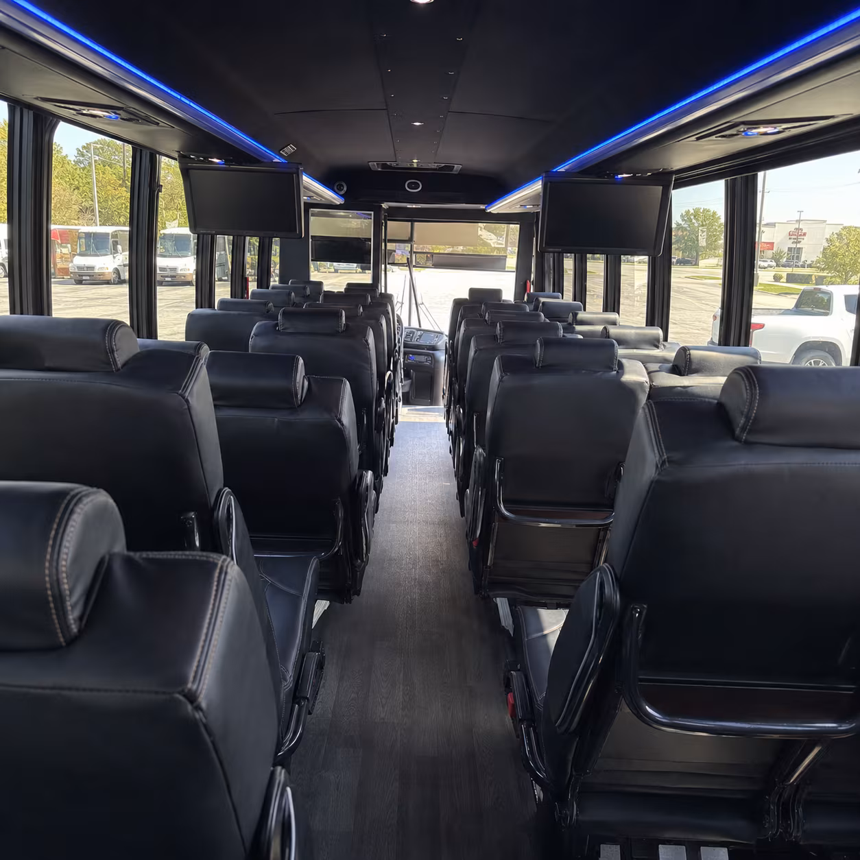 dallas concert transportation onboard seating