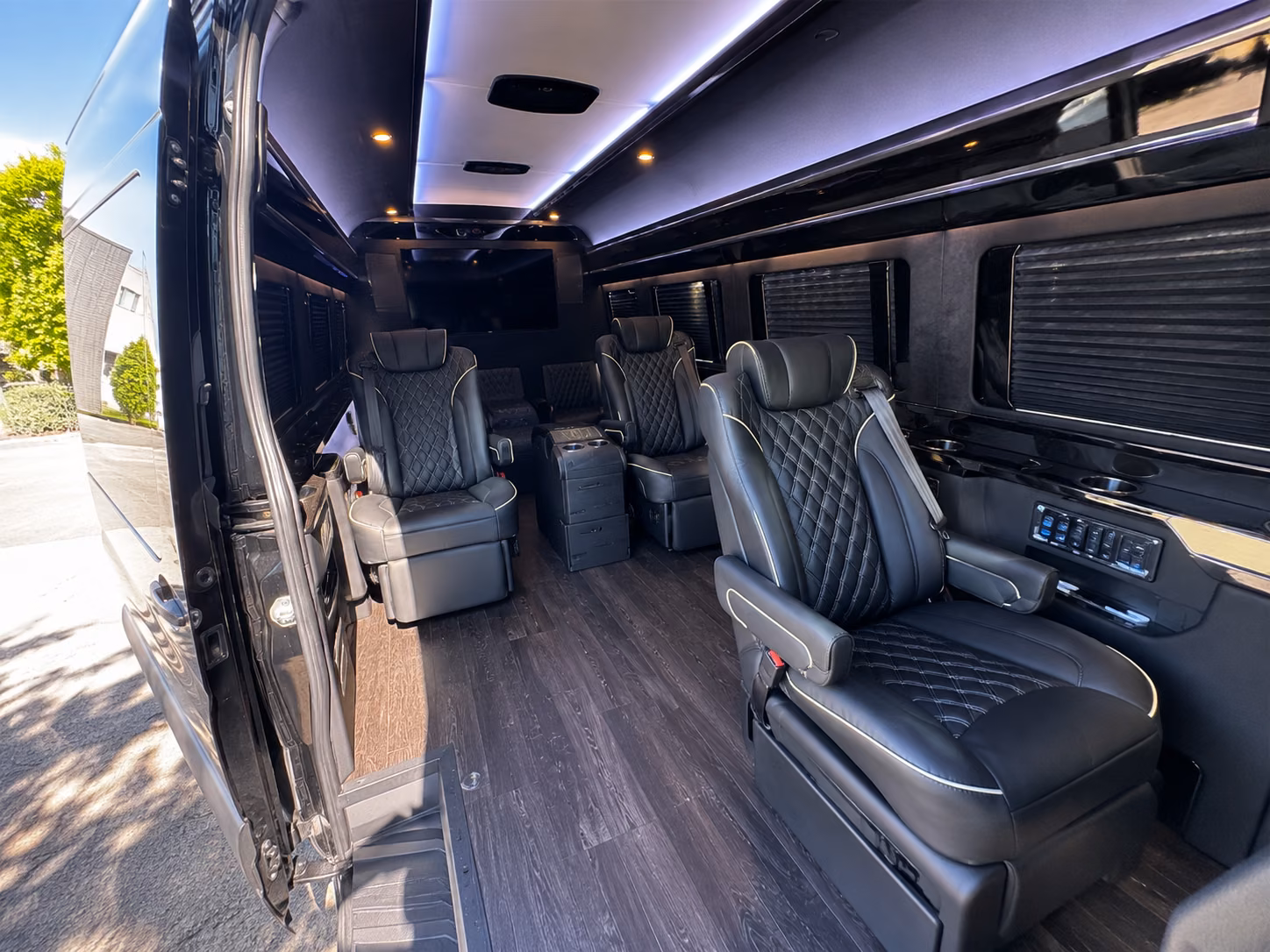 dallas prom transportation onboard seating