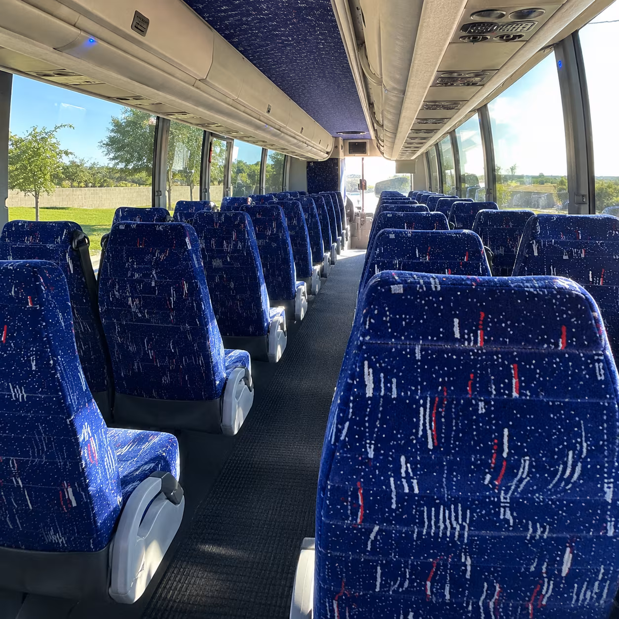 dallas religious group charter bus rental