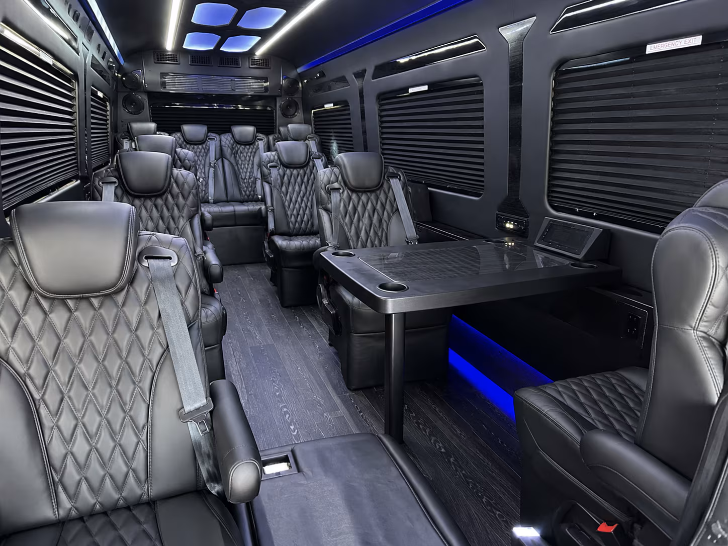 dallas sprinter van with driver interior