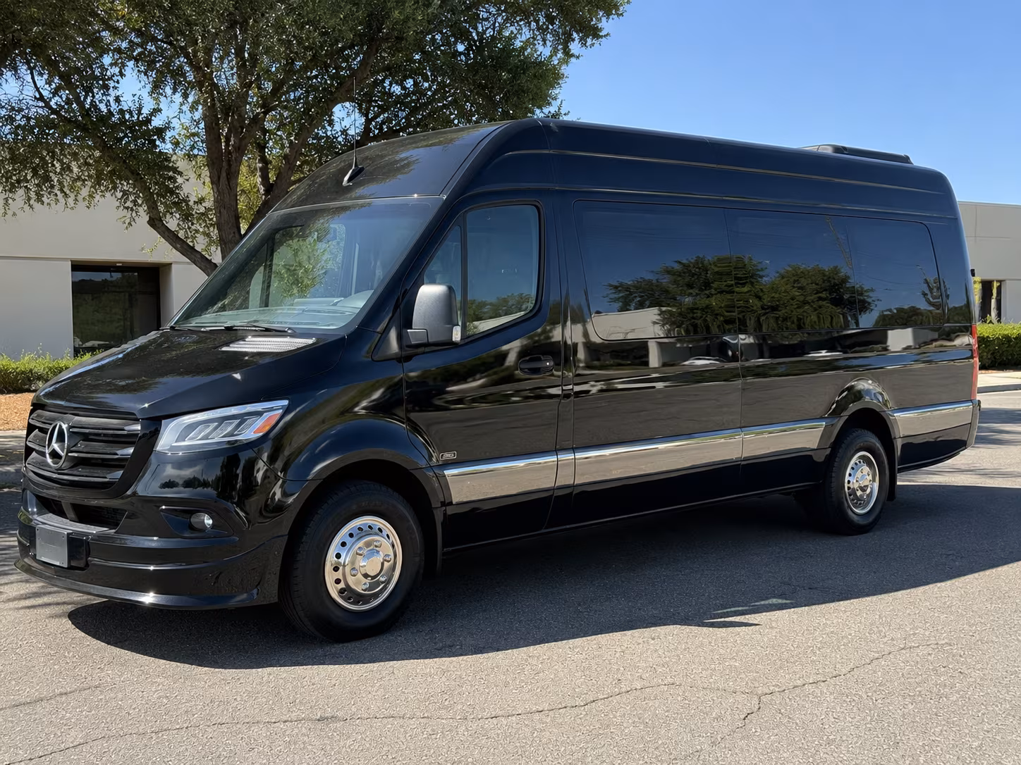 dallas sprinter van with driver