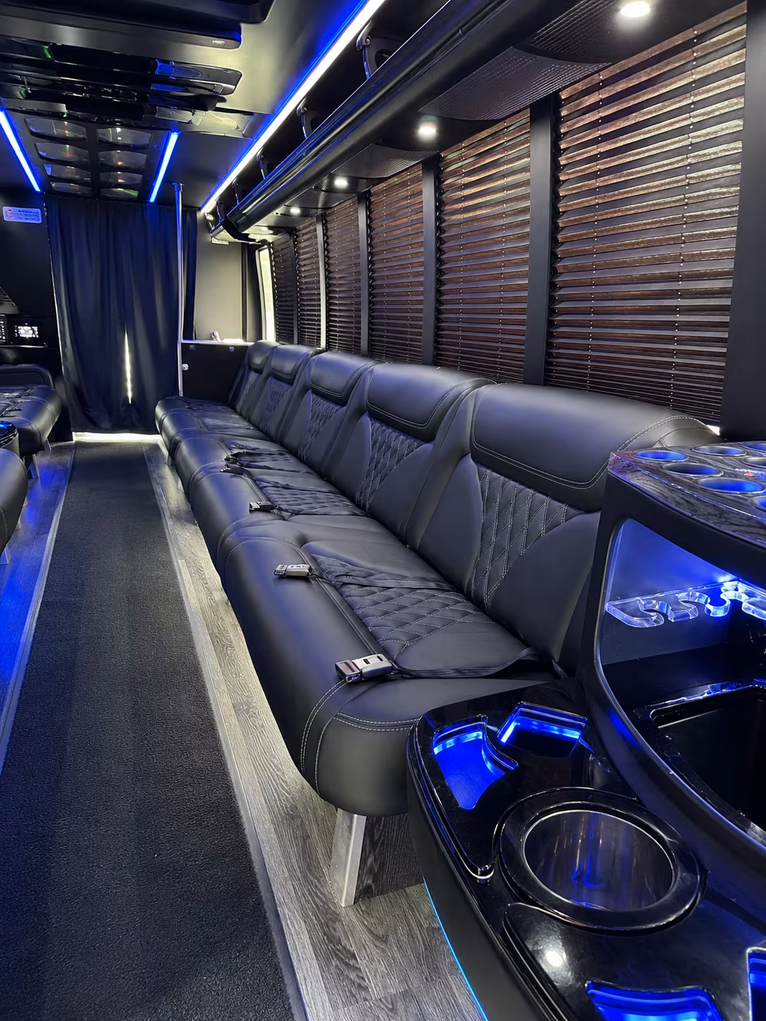 dallas through deep ellum party bus rental