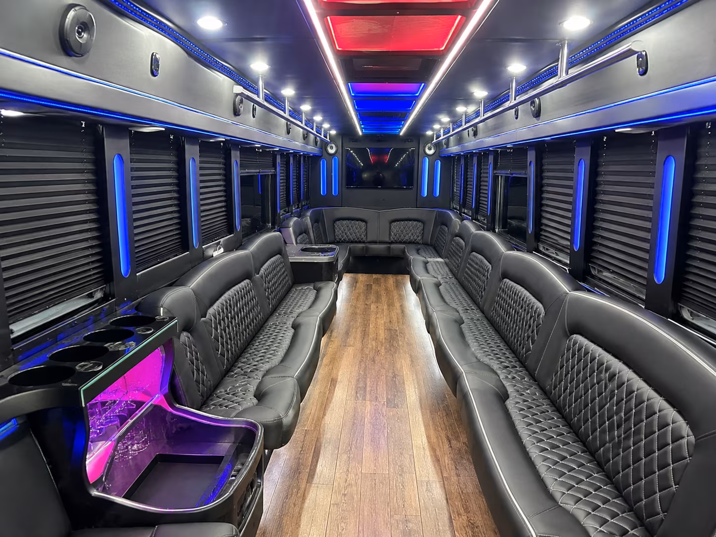 dallas wedding party bus rental
