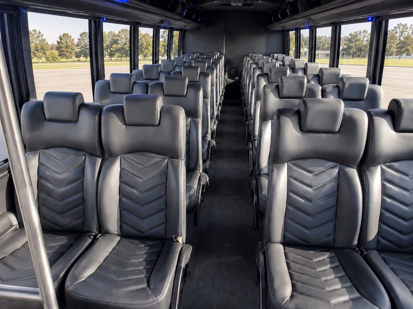 dallas wine tour transportation onboard seating