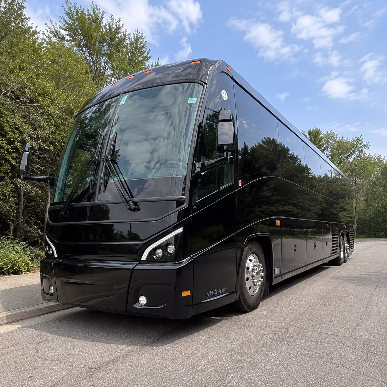 dfw airport charter bus rentals for large group arrivals