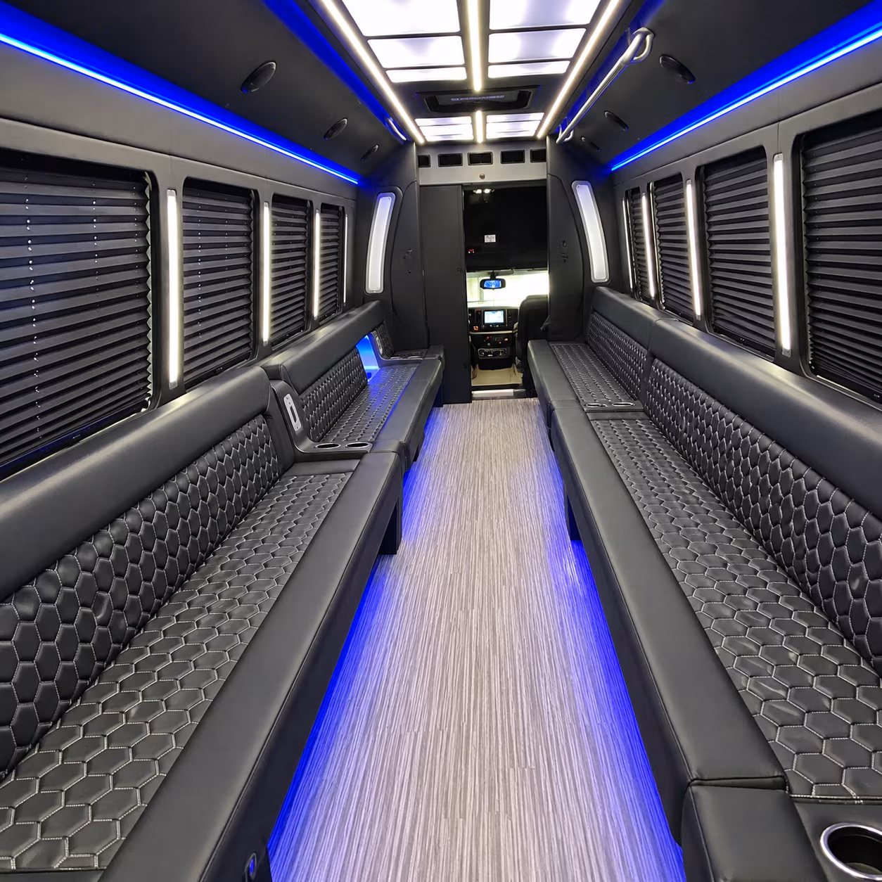 hotel to venue shuttle bus services for dallas corporate groups